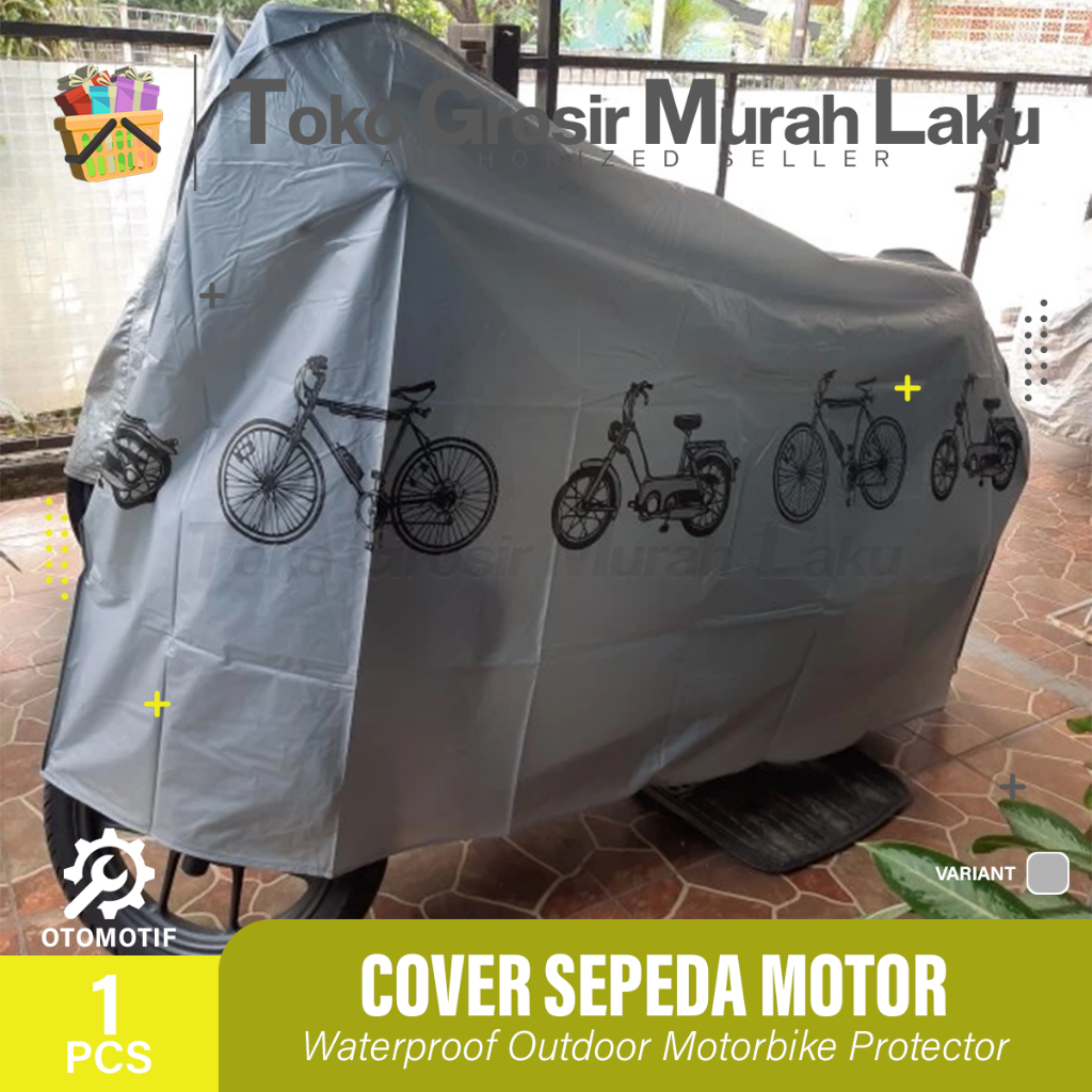 COVER MOTOR SARUNG MOTOR BEBEK -MATIC SELIMUT PELINDUNG MOTOR ANTI AIR