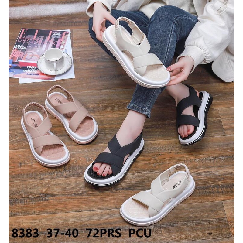 Sandal Tali Gunung Simple Trend Tali Karet Kepang 8383