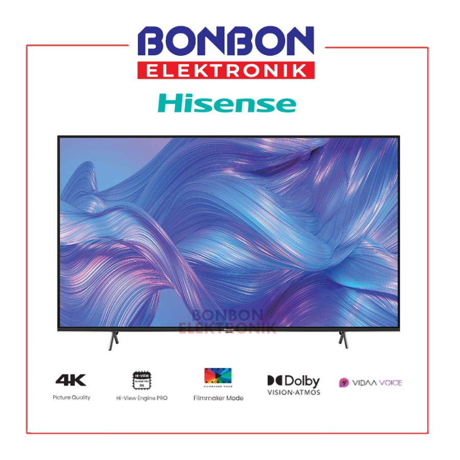 HISENSE LED Smart TV 55&quot; 55U6H ULED 4K 55 inch Dolby Vidaa OS