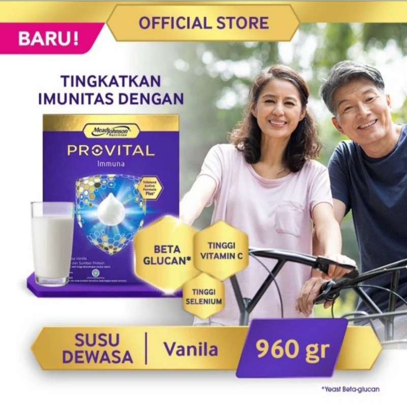 [ PROMO ] SUSU PROVITAL IMMUNA 960 GRAM