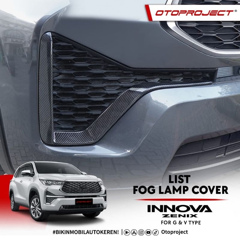 list ring foglamp Innova Zenix 2022 2023 Full Carbon