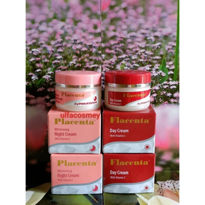 cream placenta siang dan malam
