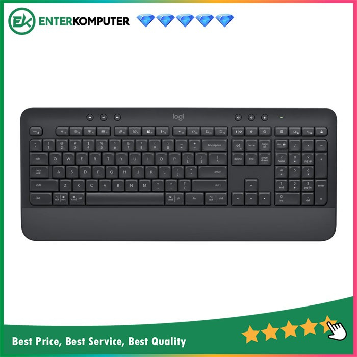 Logitech Signature K650 Wireless Keyboard - Graphite