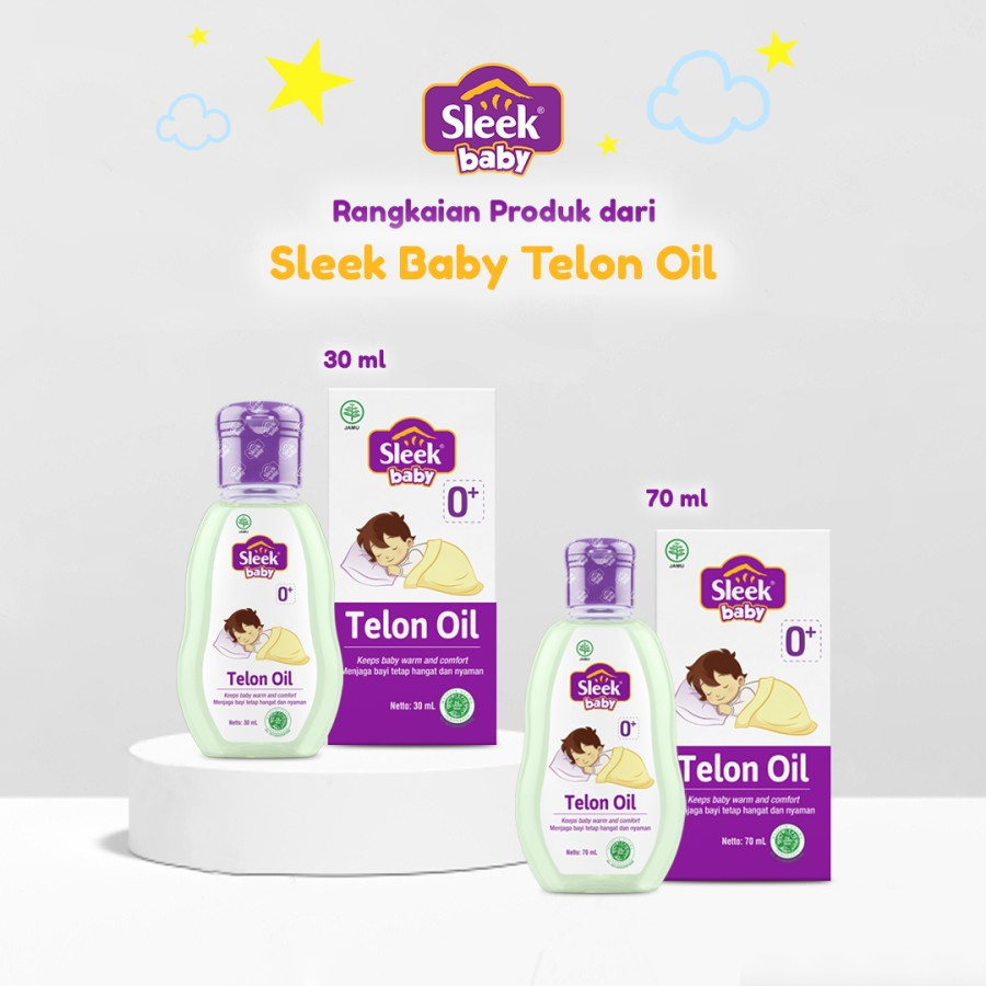 Sleek Minyak Telon Oil