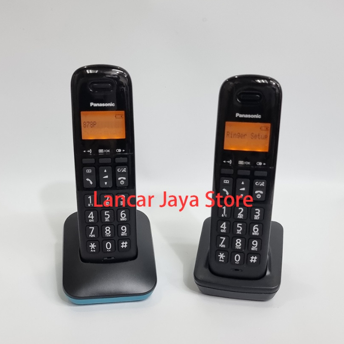 Telephone Wireless Cordless Phone Panasonic KX-TGB312 - Merah