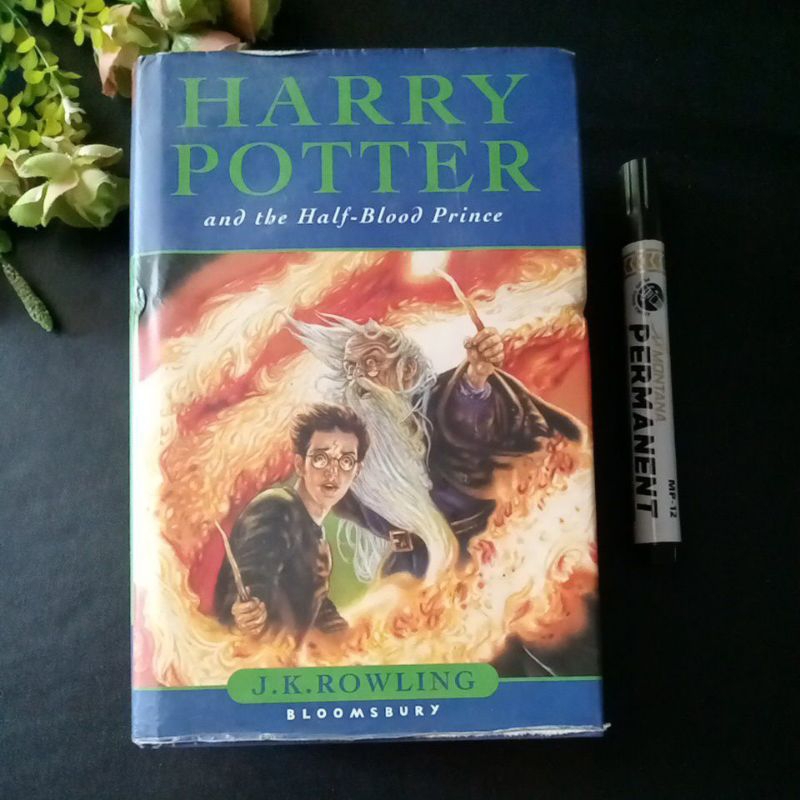 novel harry potter and the half blood prince original prelove hardcover