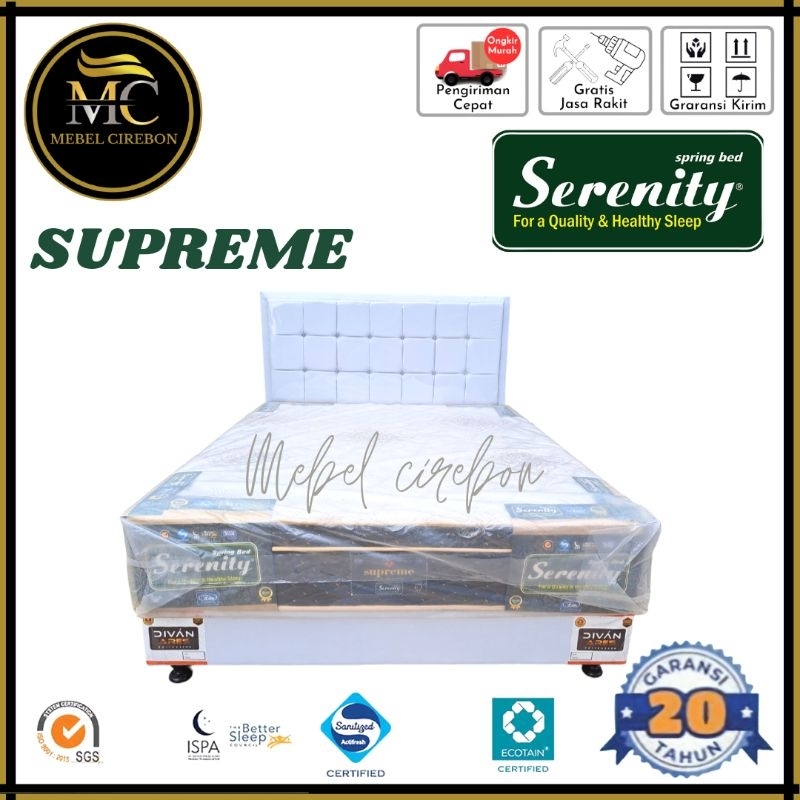 Springbed Serenity Supreme / Kasur Elit Serenity / Springbed Eternity No.2 Ukuran 160x200 Termurah c