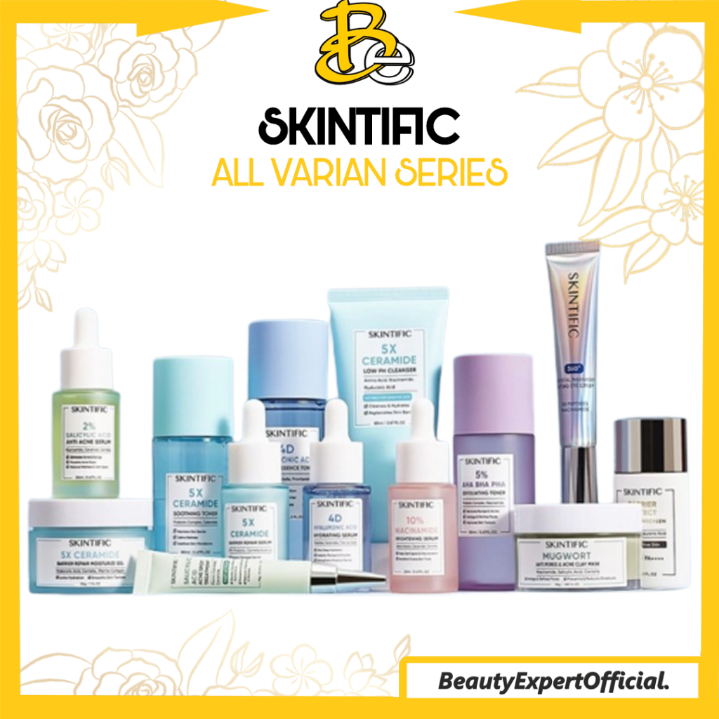 ⭐ Beauty Expert ⭐ SKINTIFIC - Ceramide Cleanser Low pH Cleanser Acne Spot Treatment Lifting Eye Cream Barrier Moisture Gel Barrier Essence Toner Exfoliating Toner Anti Acne Serum Niacinamide Serum SKINTIFIC BIOME Moisturizer WHITE TRUFFLE