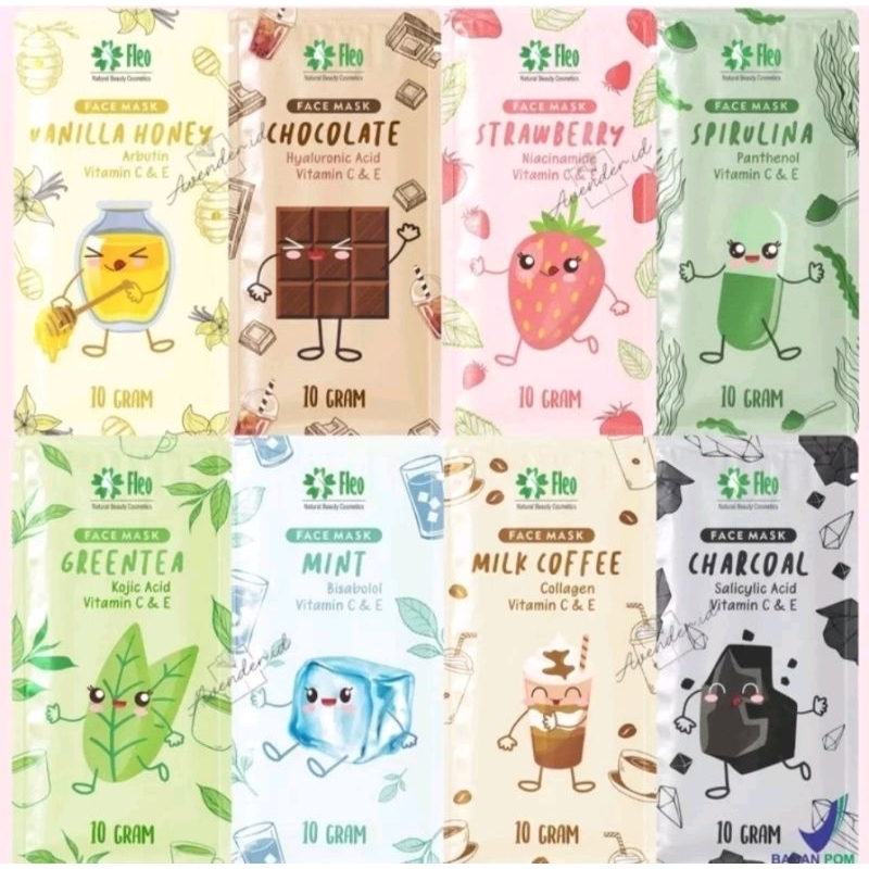 fleo face mask 10gr