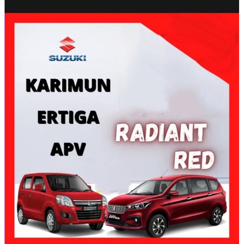 CAT DUCO RADIANT RED CAT MERAH METALLIC CAT ORIGINAL MOBIL Suzuki Karimun / Ertiga /Apv 1kg