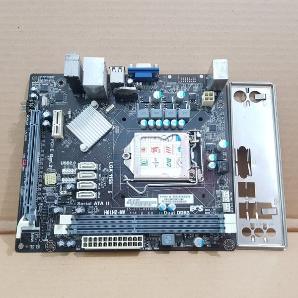 MOBO Mainboard Motherboard ECS H61H2-MV LGA 1155 support B75 B75M H61 H61M H67 H77 P67 Z68 Z77 Intel