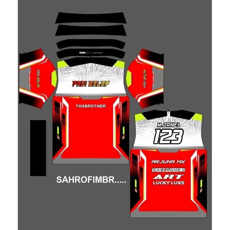Jersey Baju Balap