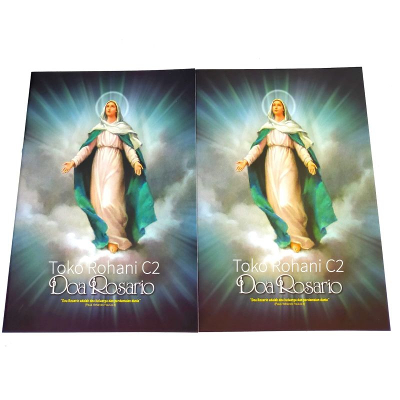 Buku Doa Rosario - Buku Rohani - Buku Paduan Doa Rosario - Doa Rosario