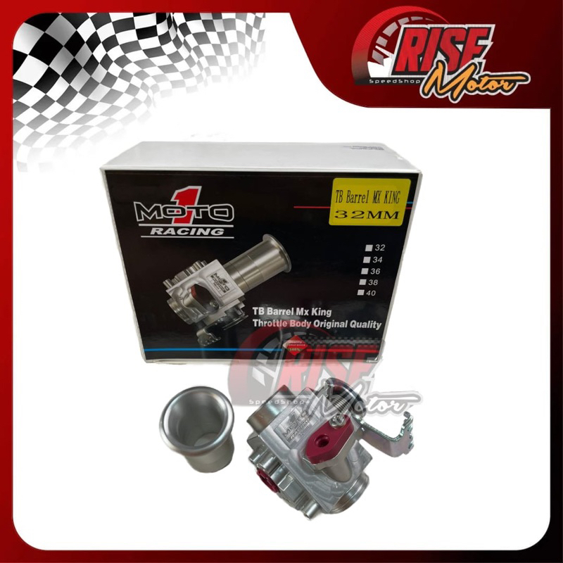 THROTTLE BODY MOTO 1 BARREL MX KING 32 MM