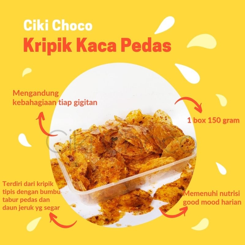 

KERIPIK KACA PEDAS DAUN JERUK