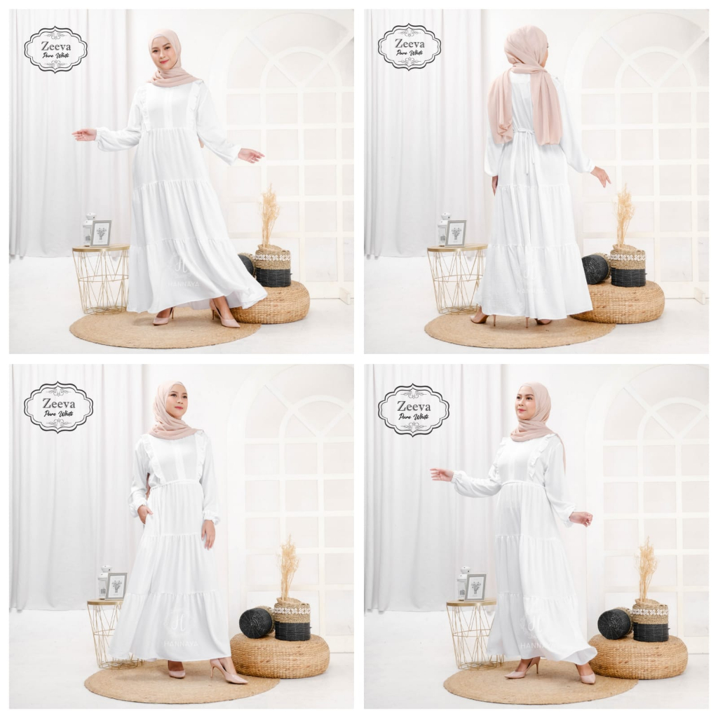 GAMIS TERBARU ZEEVA DRESS BY HANNAYA