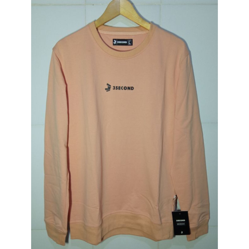 3second Crewneck Pria 590821 Original