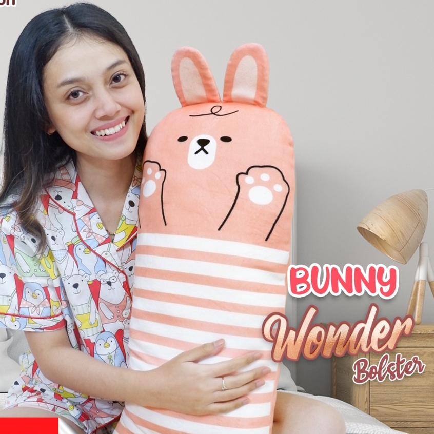 Boneka guling  Wonder Bolster Series Lucu Bisa Untuk tidur Anak Bahan Halus Lembut Aman Untuk Anak by Istana Boneka