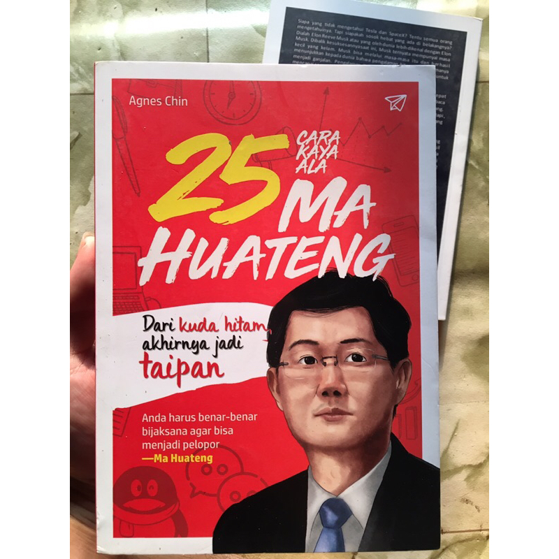 

Preloved buku bisnis pengetahuan elon musk,ma huateng dan bitcoin