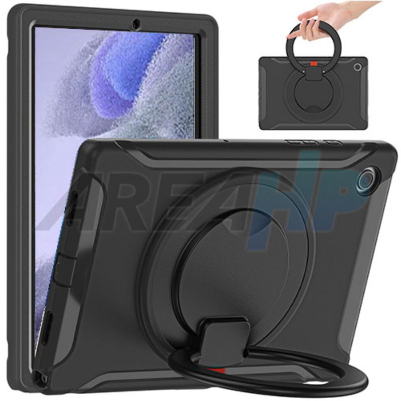 Armor Ring Heavy Duty Hybrid Protective Case Casing Cover Samsung Tab A7 Lite 8.7 2021 T220 T225