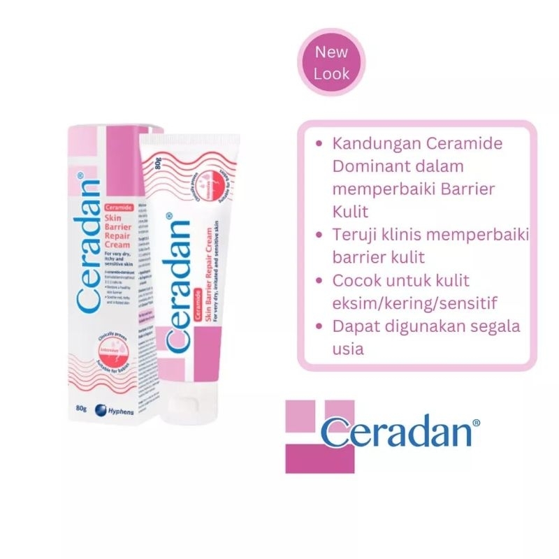 Ceradan Skin Barrier Repair Cream 30g  - Pelembab Kulit