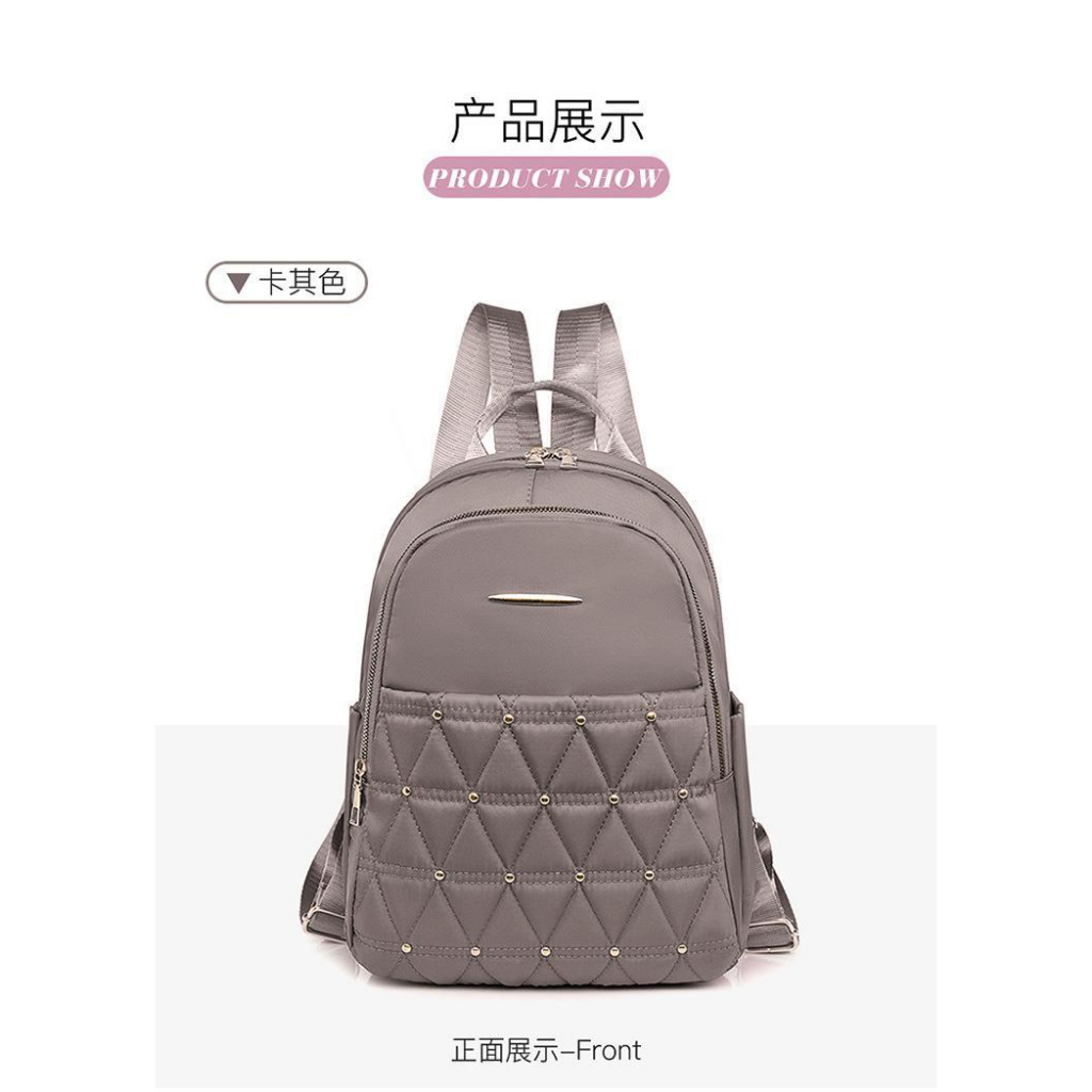 ( 2PC 1KG ) GTBI998882047  New Arrival 2023 !!!  Tas Ransel  Tas Wanita Import  Premium Terbaru 6002