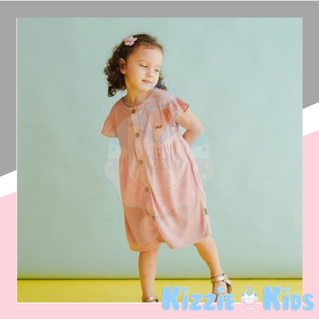 Mooi Dress Anak Perempuan Yuna Rib Dress