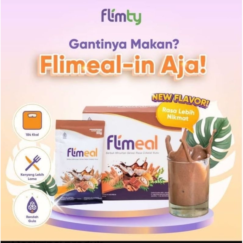 

Flimeal Rasa Coklat Susu isi 12 Sachet. Beli 2 box Free Shaker