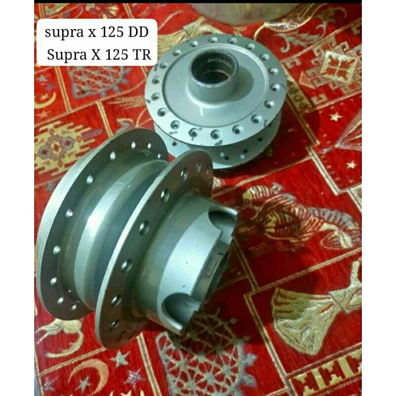 tromol set depan belakang Honda Supra x 125 DD pmp Supra x125 TR
