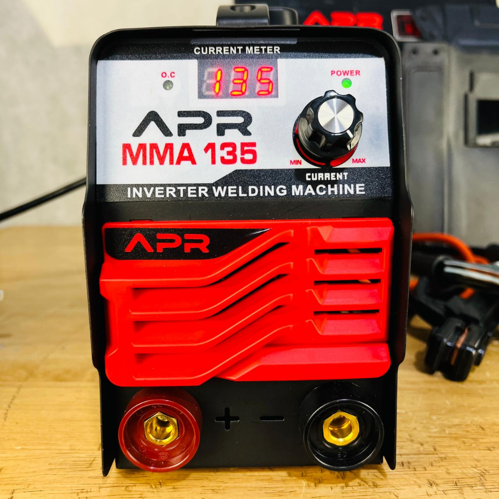 APR Japan MMA 135 Mesin Las Inverter Low Watt 430w  mesin las digital fullset original bergaransi re