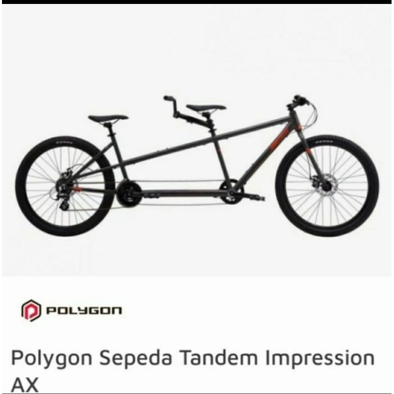 Sepeda Polygon Tandem Impression AX