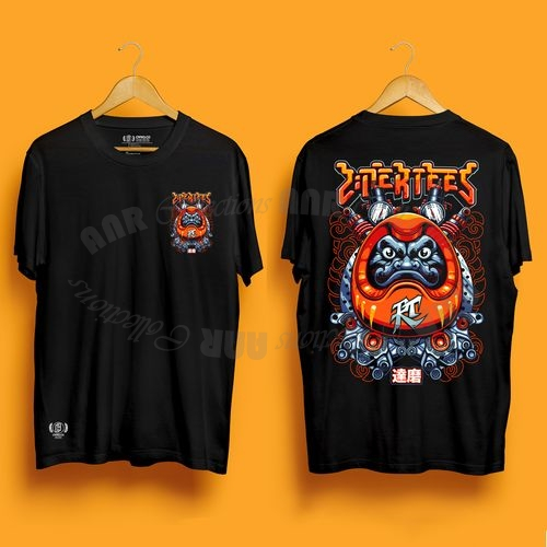 Kaos Distro Premium Pria Unisex Vector Simetri Theme