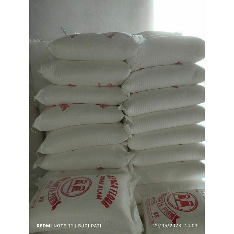

TEPUNG TAPIOKA MAHKOTA PION 25KG