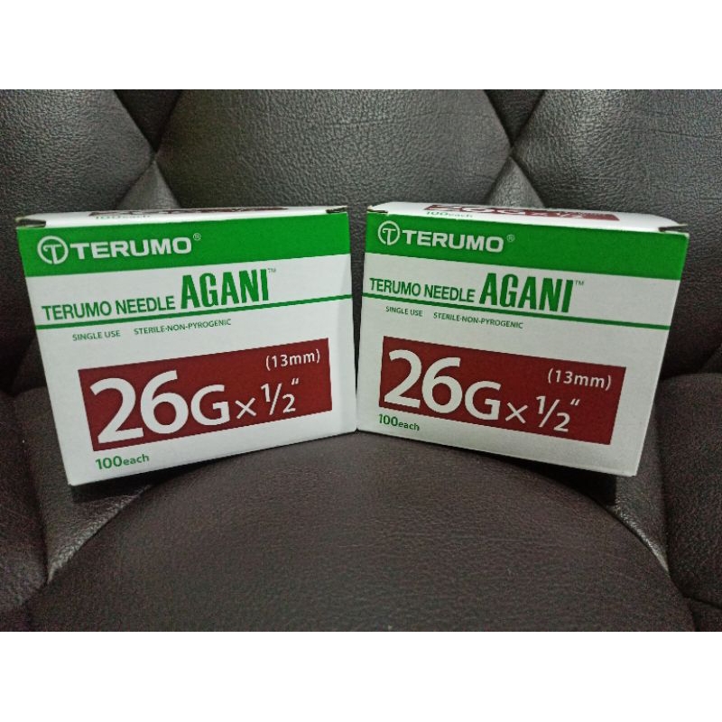 jarum terumo 26G agani - needle terumo 26G agani - jarum terumo 26G
