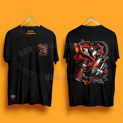 Kaos Distro Premium Pria Unisex Biker 1 Theme