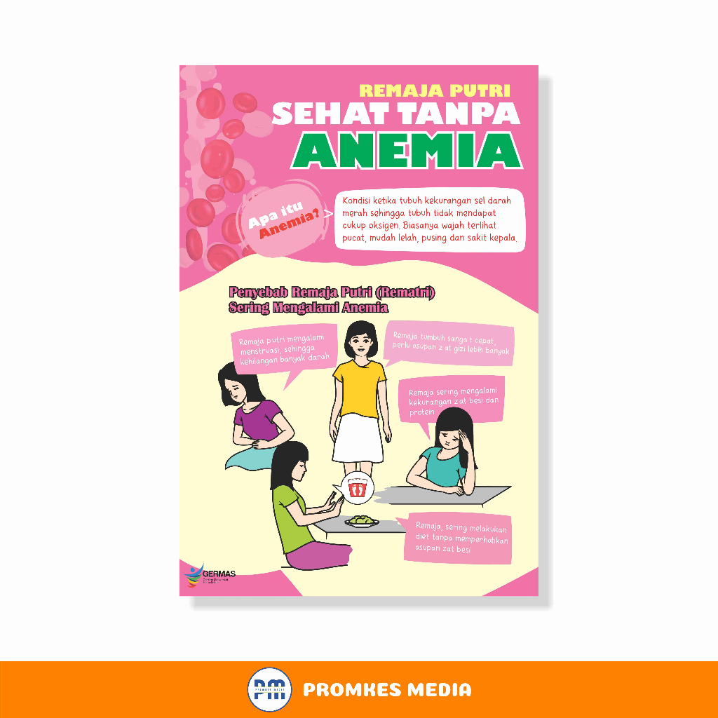 

Poster Kesehatan, Poster Bebas Anemia, Poster Remaja Putri Bebas Anemia