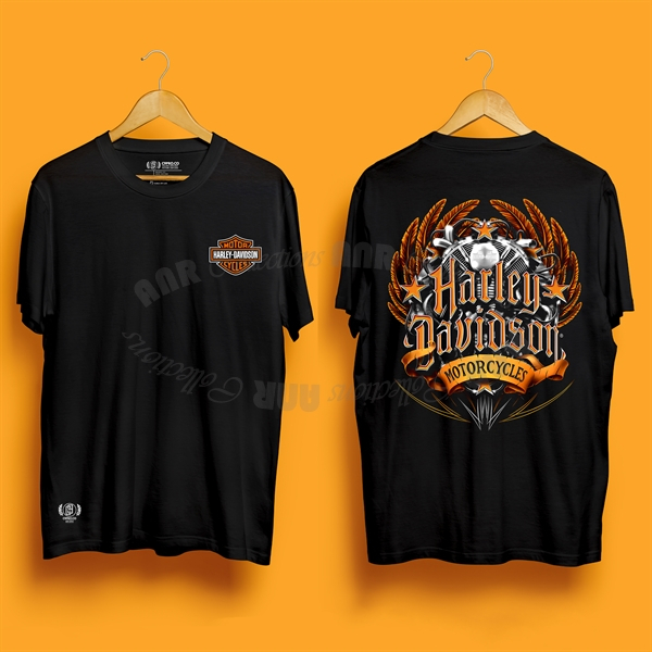 Kaos Distro Premium Pria Unisex Harly Dvidson Theme