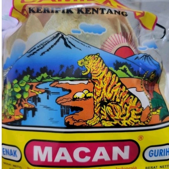 

Keripik Kentang Macan 250gr