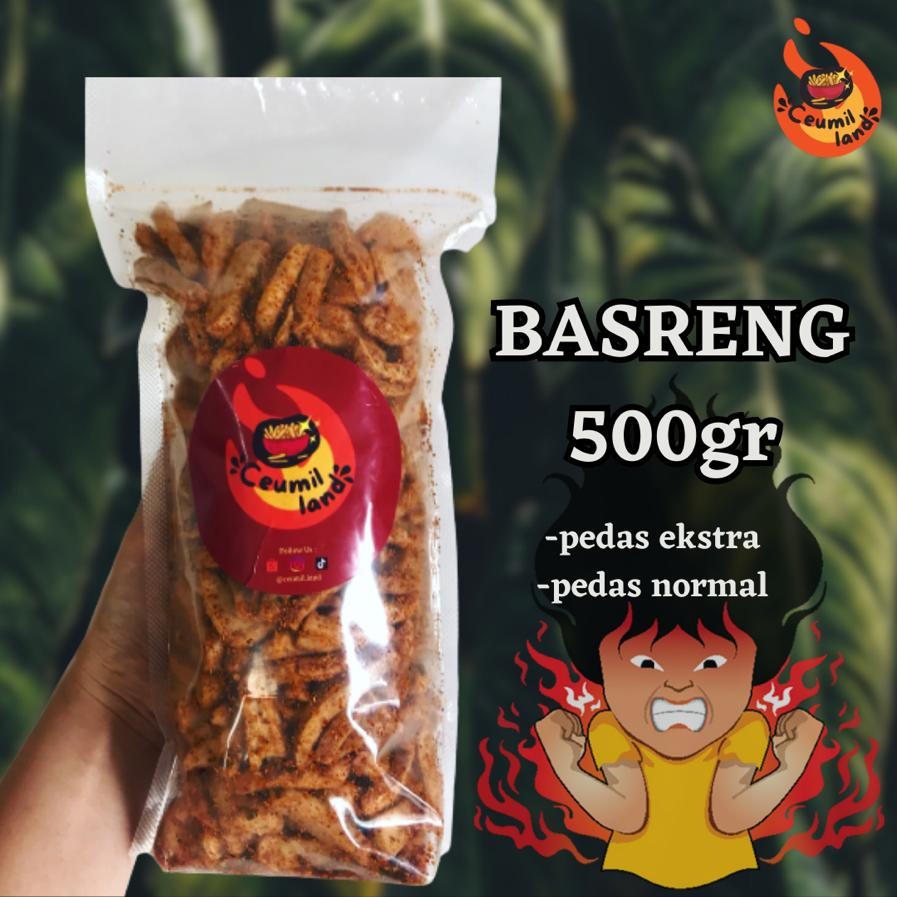 

BASRENG DAUN JERUK PEDAS 500 GR / BASRENG VIRAL PEDAS MANTAP 100% HOMEMADE