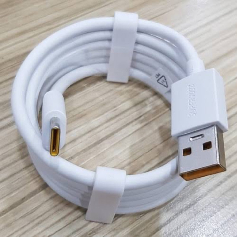 Kabel Data Realme Usb Type C Super Vooc Dart charge Realme 5 pro/ 6 pro/7 7i 7 pro/8 Pro/C17/C25S/C3