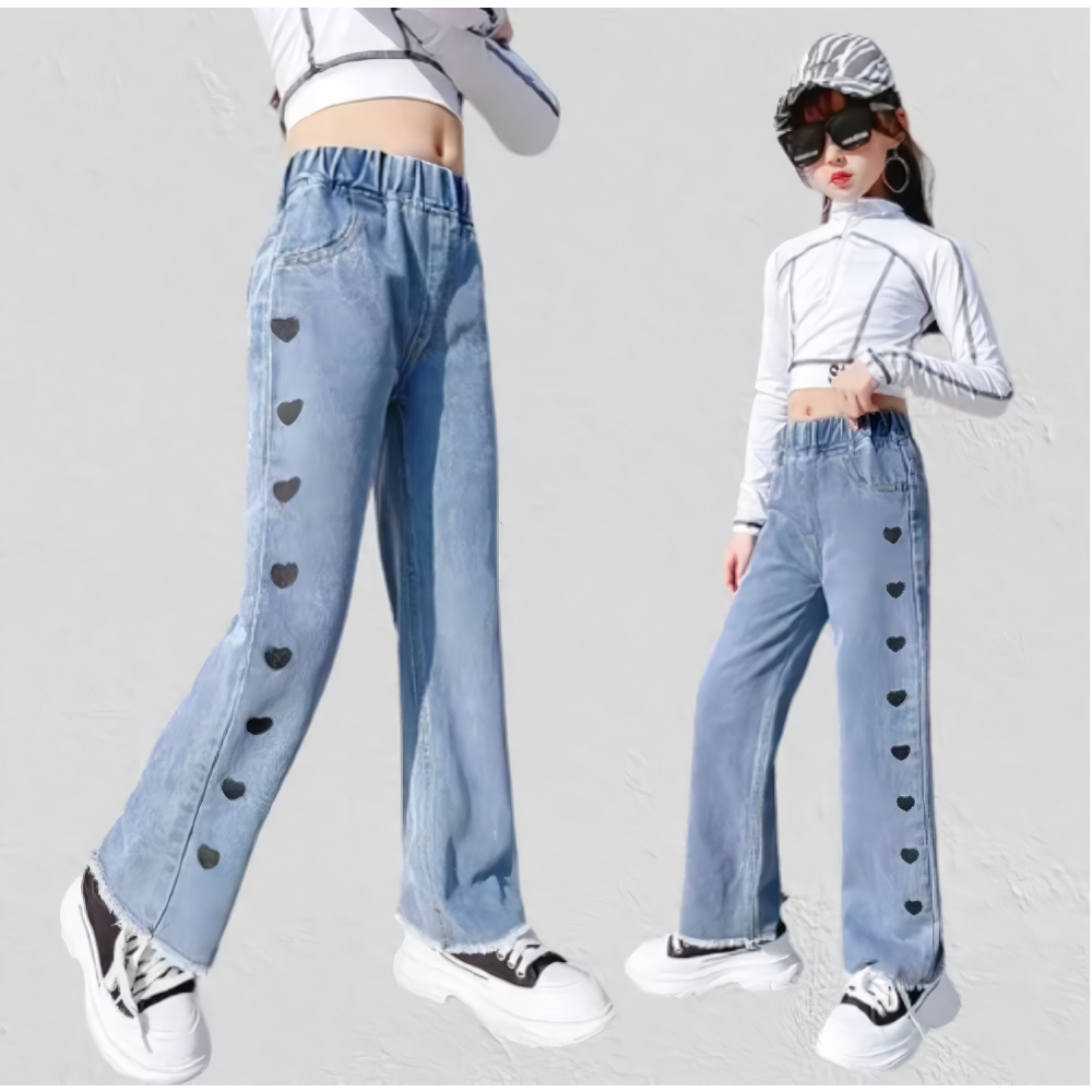 CELANA KULOT JEANS ANAK RAWIS SERUT / CELANA ANAK PEREMPUAN