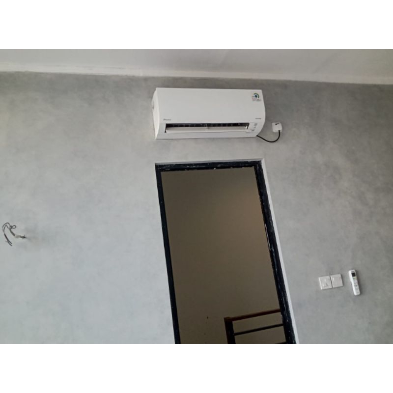 Jasa cat semen ekspose motif semen industrial