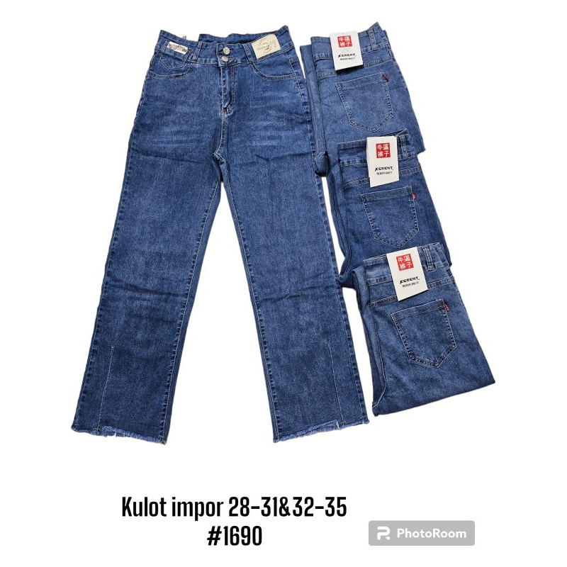 kulot import wanita Kerent jeans