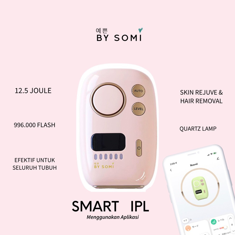 IPL LASER HAIR REMOVAL PERONTOK BULU PERMANEN ALAT IPL SMART TANPA SAKIT PENGHILANG BULU KEMALUAN PERMANEN TANPA SAKIT GARANSI MADE IN JAPAN