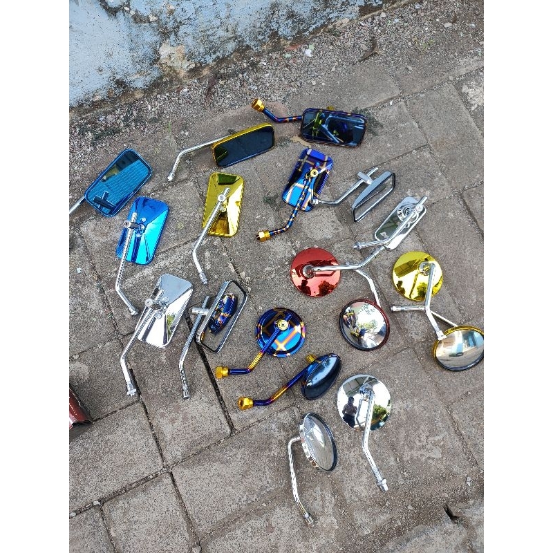 SPION KOTAK PNP CB GL100/SPION BULAT RETRO PNP HONDA