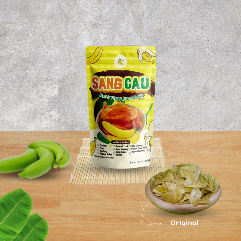 

Keripik Pisang Original Sang Cau 100gr