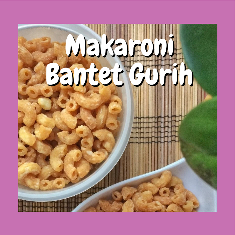 

Makaroni Bantet Asin Gurih 121 gram si mang