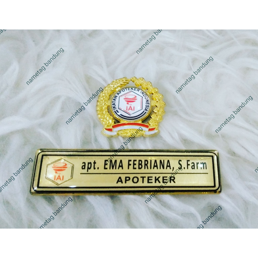 

Nametag Apoteker Magnet