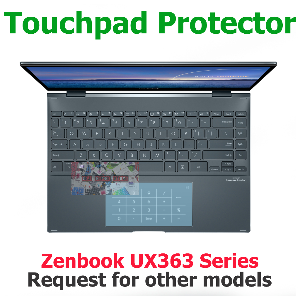 Touchpad Trackpad Protector Asus Zenbook UX363 UX363E UX363EA Series