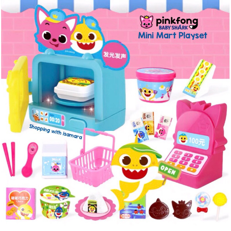 Pinkfong Baby Shark Mini Mart Playset / Mainan Kasir